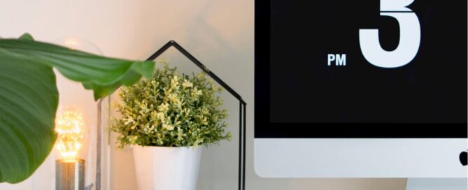 Computer and plants